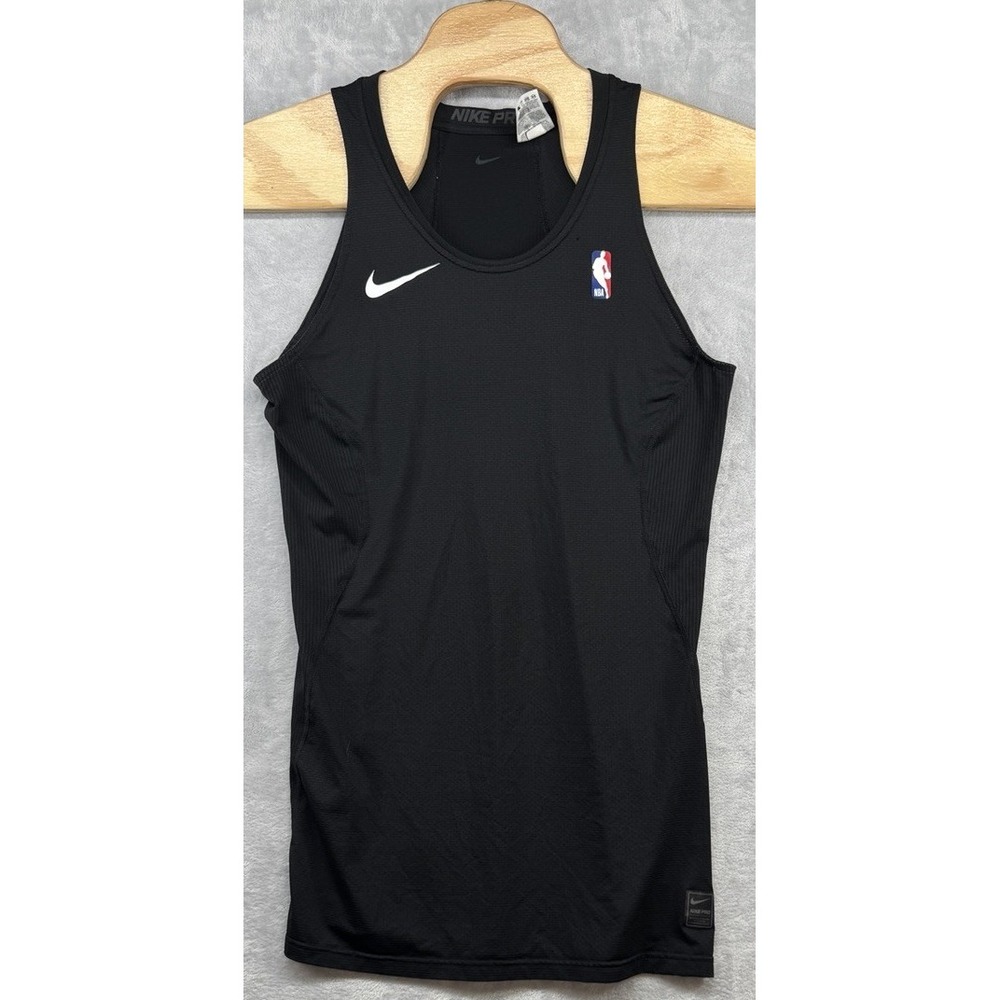 Nike Pro NBA HyperCool Tank Top Black Team Issued Men's Size XLT Tall